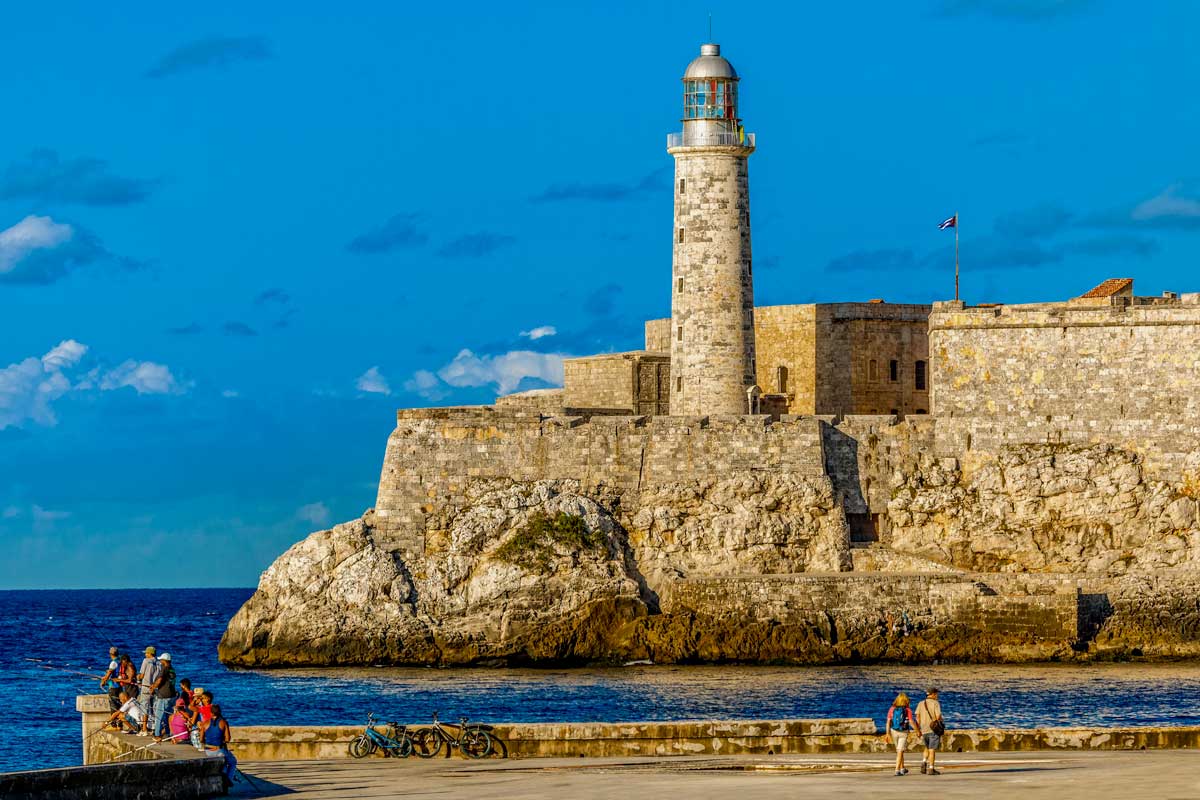 Castillo del Morro, Havana – Photo: Shutterstock old coastal fortress with lighthouse