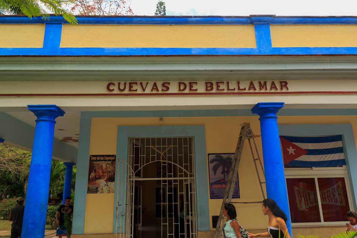 Cuevas de Bellamar entrance building, Matanzas – Photo: Shutterstock