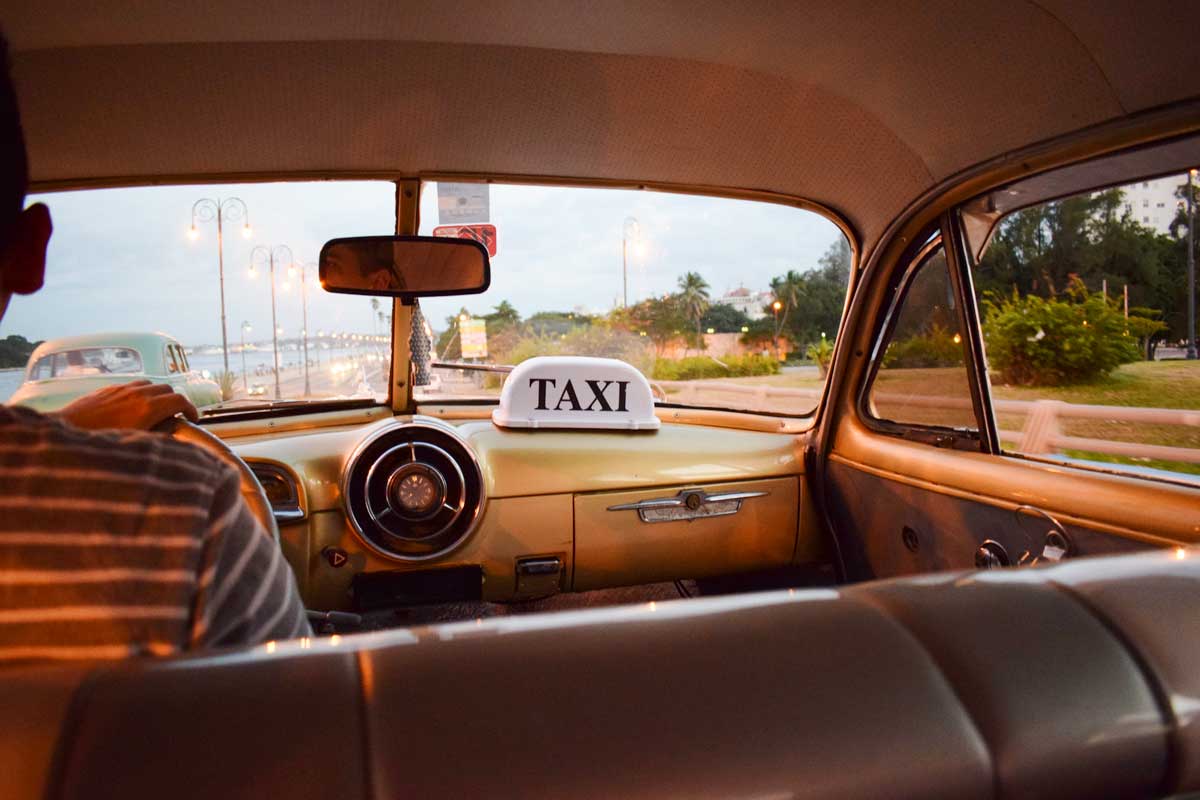 A taxi in Cuba – Photo: Shutterstock